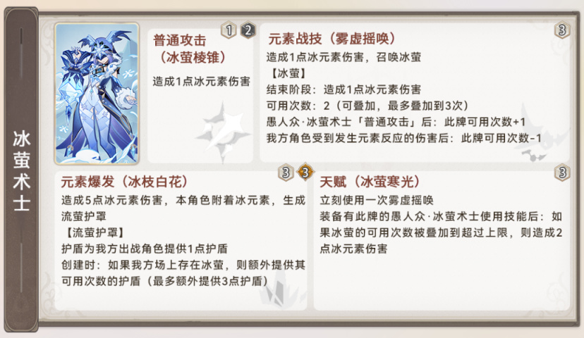 【派蒙喵喵屋】#七圣召唤#新增角色牌太多记不住？一文帮你看懂！-第23张