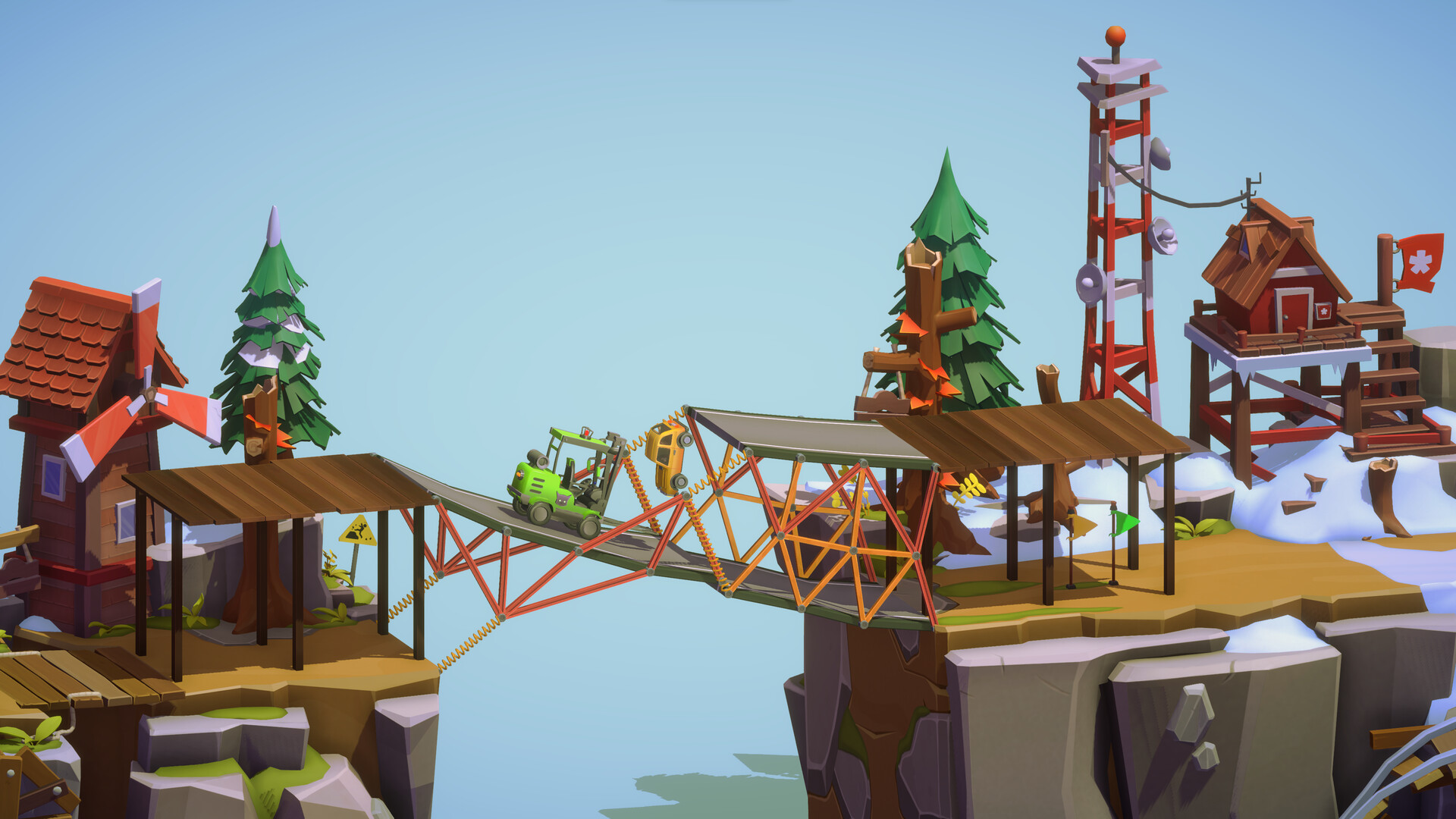 【PC游戏】解谜游戏《Poly Bridge 3》现已在Steam商店推出-第6张
