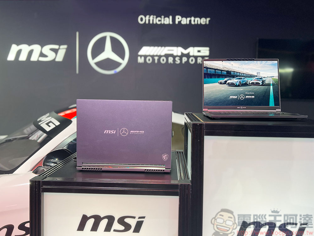 微星 MSI 跨界攜手Mercedes-AMG推出聯名限量筆電