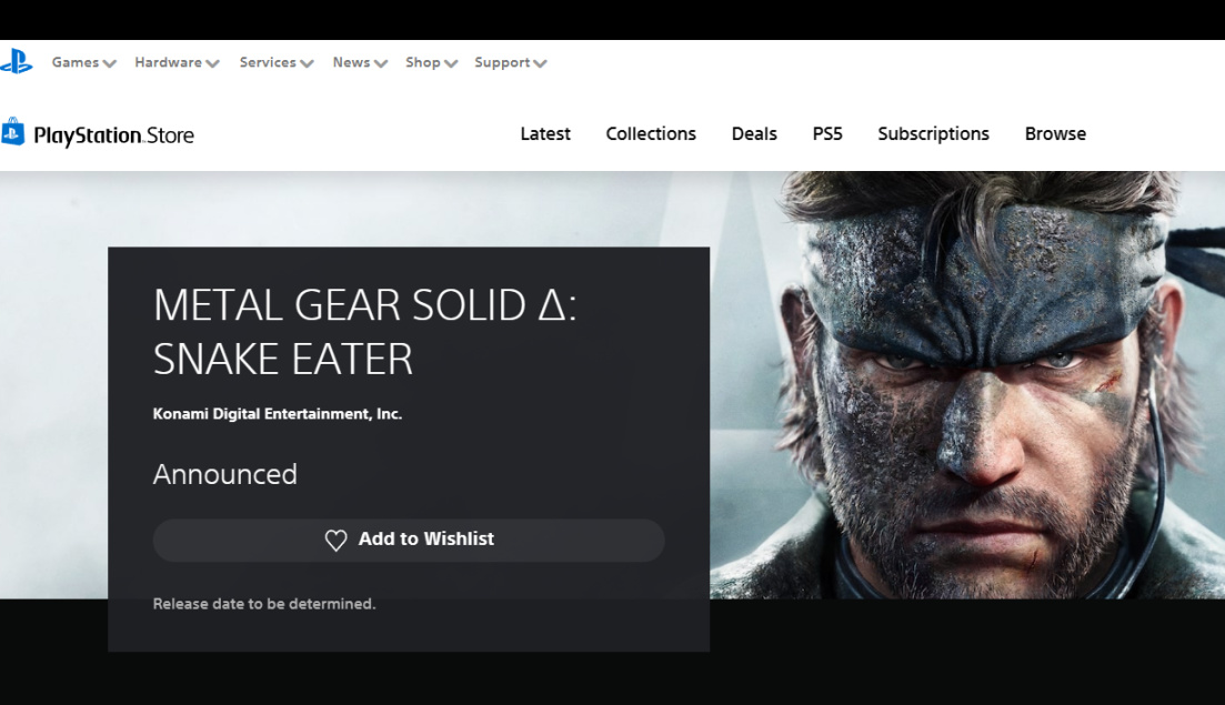 《合金裝備3重製版》PS和Xbox商店頁面現已上線-第1張