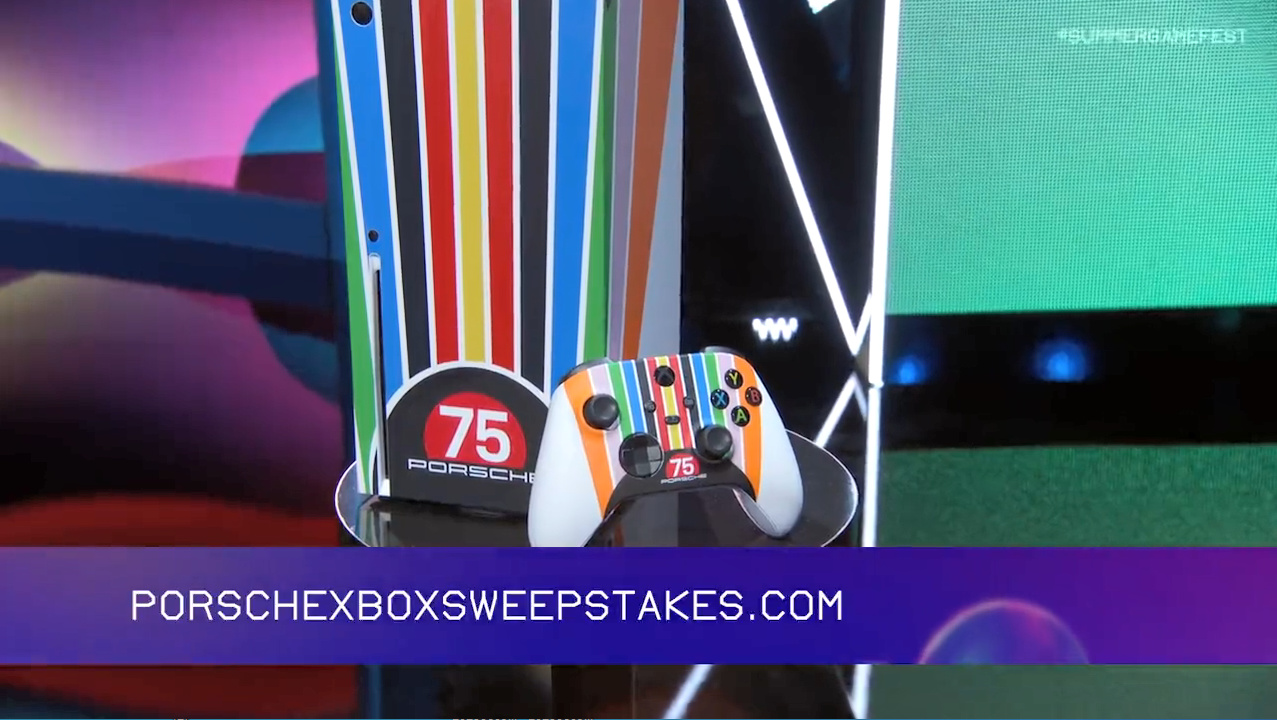 【主机游戏】保时捷75周年联名Xbox Series X公开，仅通过活动获取-第10张
