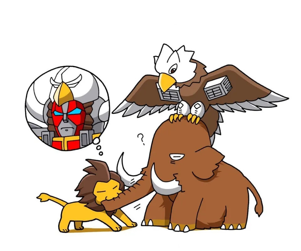 【球盟会】变形金刚趣味故事会，擎天柱把白狮和猩猩卖给了威震天？