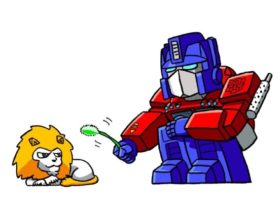 【球盟会】变形金刚趣味小故事，擎天柱与小白狮“恩怨”