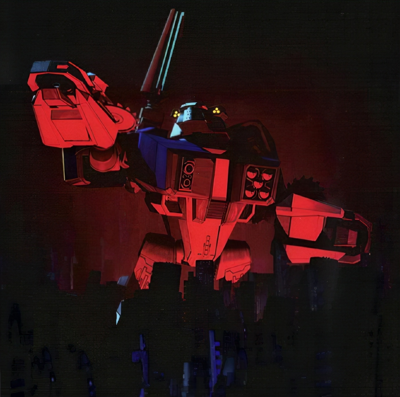 变形金刚猛兽侠角色插画，大家还记得它们吗？