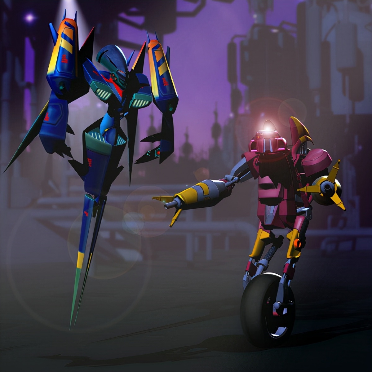 变形金刚猛兽侠角色插画，大家还记得它们吗？