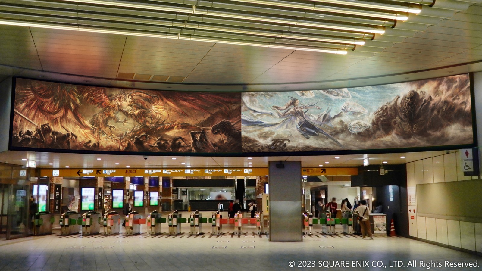 《最終幻想16》營銷攻勢 超巨幅廣告現身日本街頭-第3張