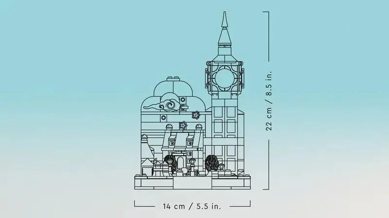 【周邊專區】樂高迪士尼100週年慶典43232彼得潘和溫蒂的倫敦飛行之旅套裝公佈-第6張