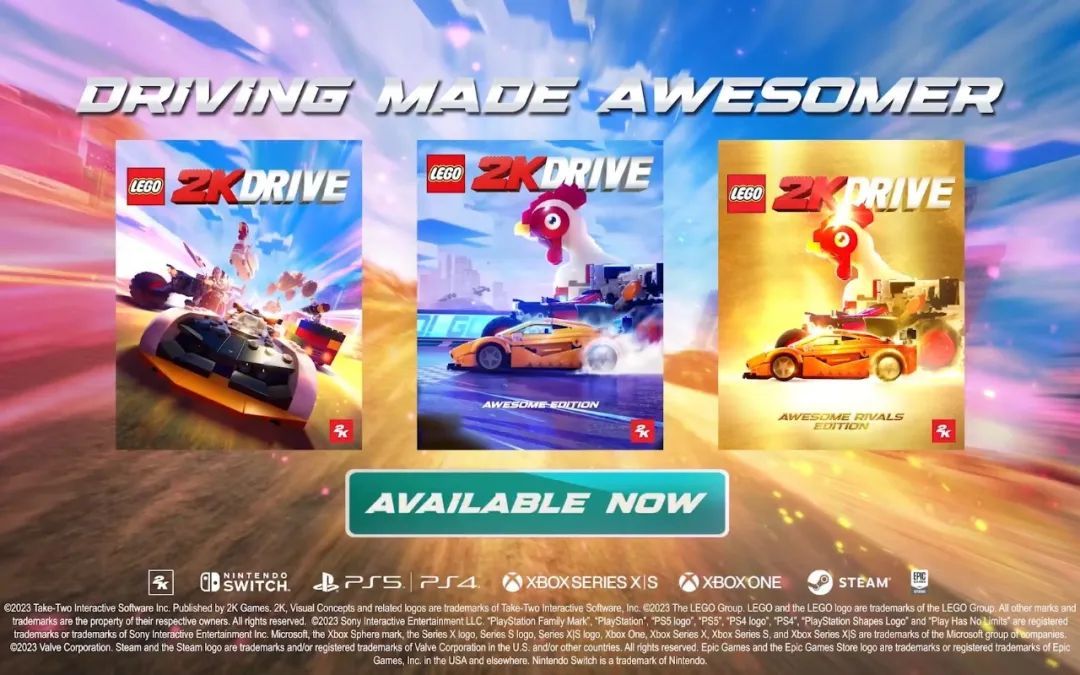 【周边专区】游戏《乐高2K Drive》第一个DLC扩展包《速度与激情》正式公布-第0张