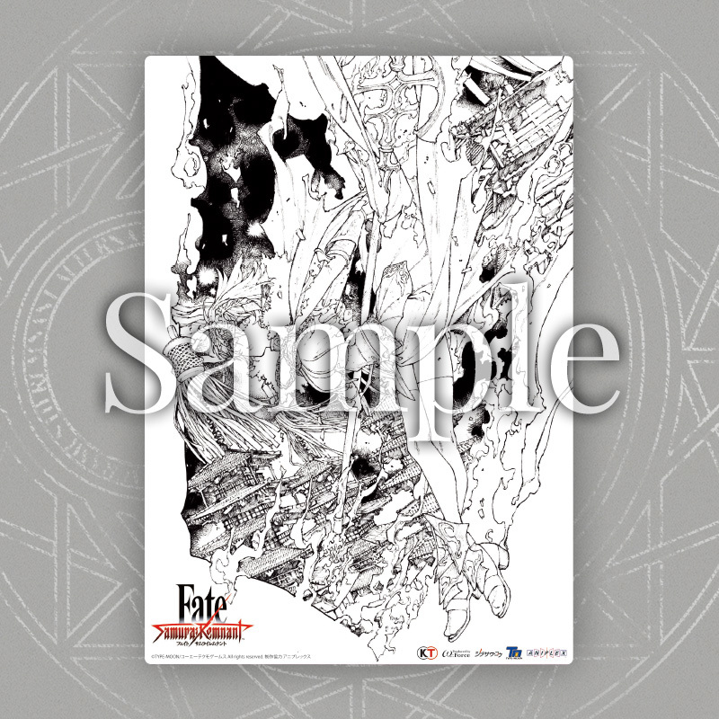 《Fate/Samurai Remnant》官网更新各渠道特典图-第4张