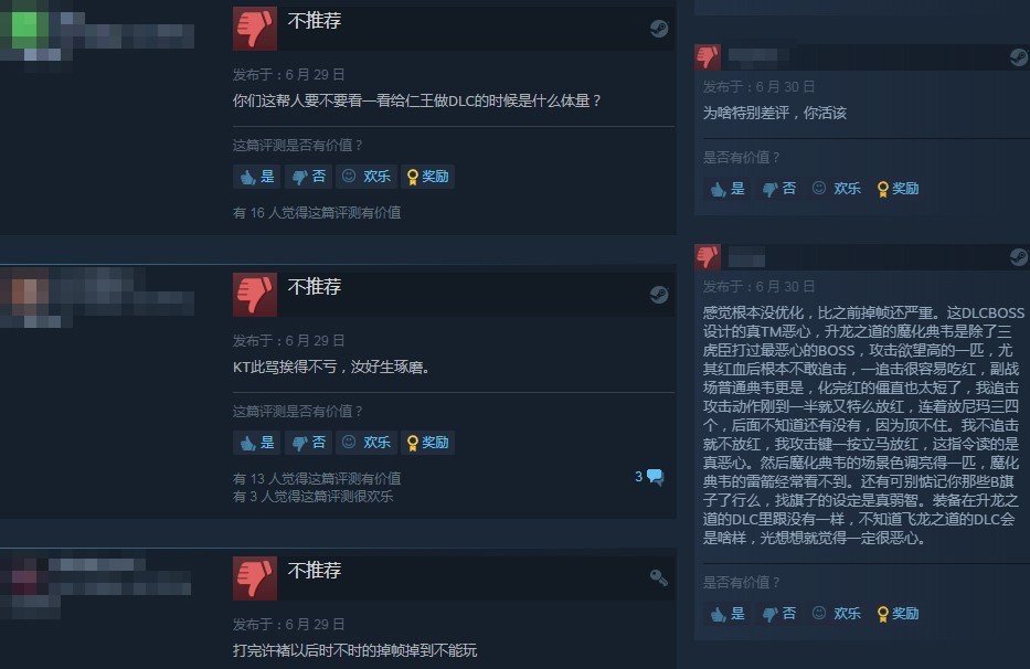 《卧龙：苍天陨落》DLC逐鹿中原Steam特别差评：内容少优化差-第6张