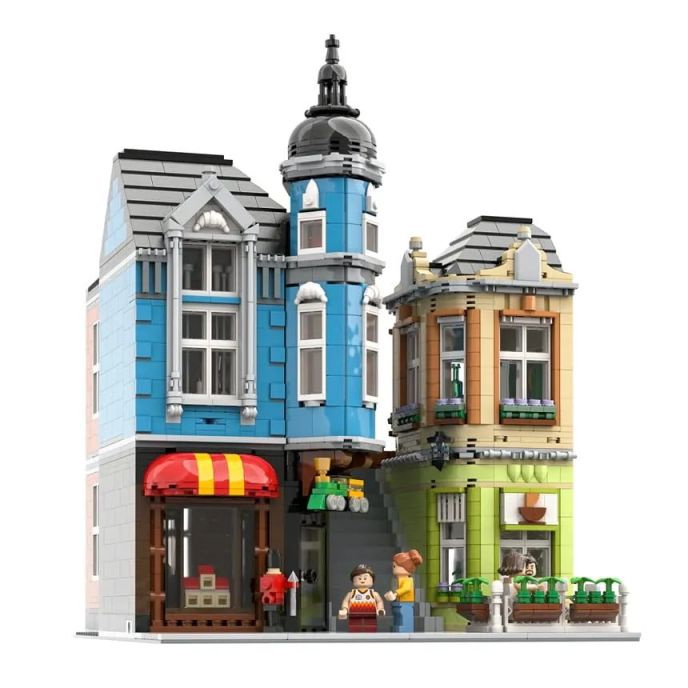 【周邊專區】荷蘭MOC工作室BrickAtive工作室街景新作——城鎮玩具中心亮相-第3張