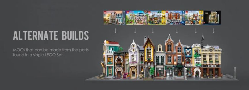 【周边专区】荷兰MOC工作室BrickAtive工作室街景新作——城镇玩具中心亮相-第0张
