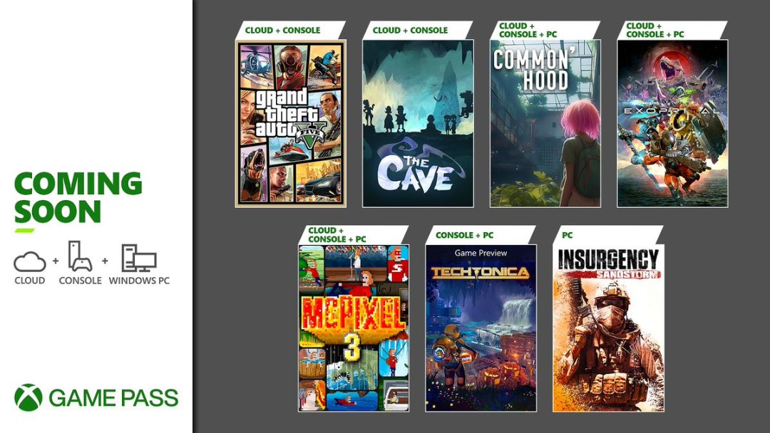【PC遊戲】Game Pass 7月上旬名單 《GTA5》等遊戲領銜-第0張