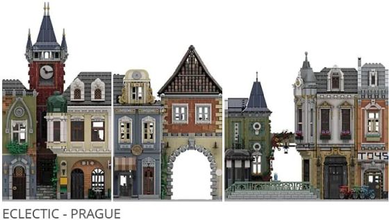 【周边专区】荷兰MOC工作室BrickAtive工作室街景新作——城镇玩具中心亮相-第12张
