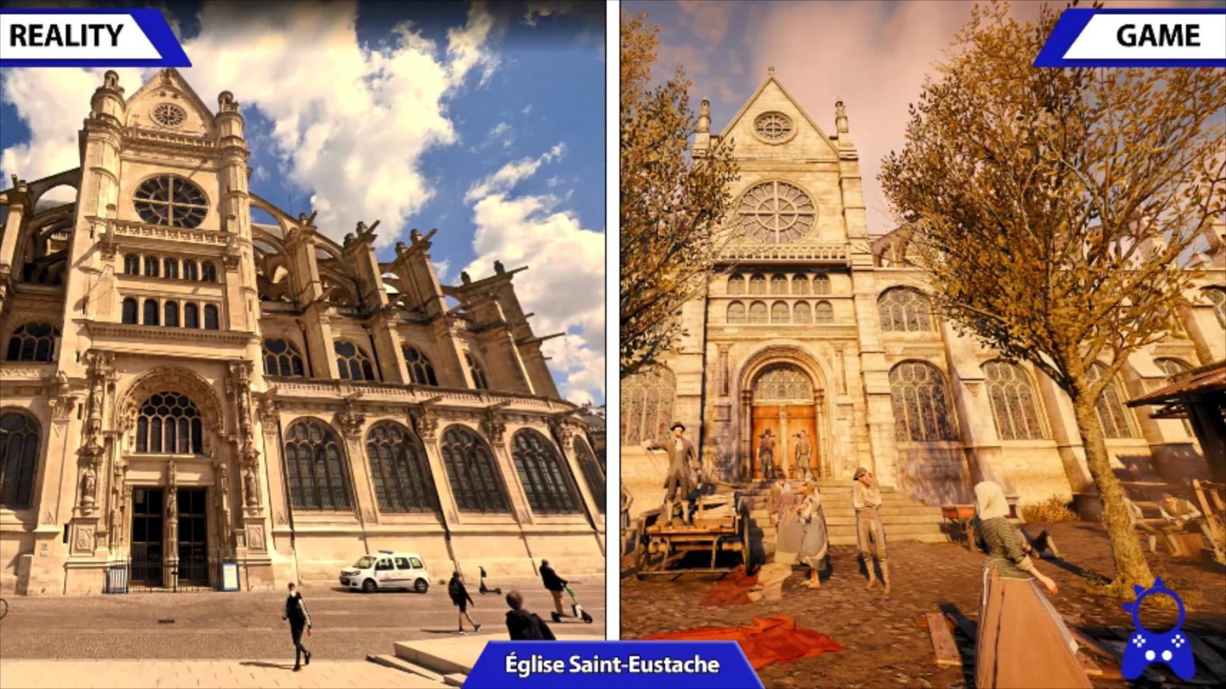 《刺客信条：大革命》游戏VS现实，极致还原法国巴黎-第18张
