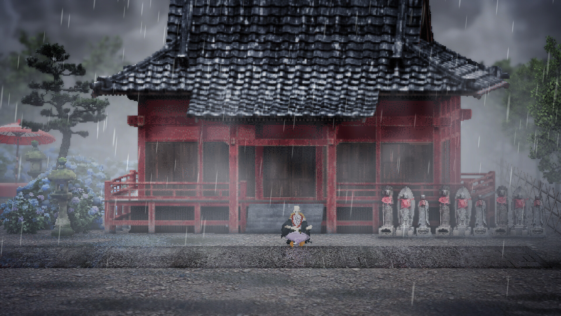 【PC游戏】2D像素横向卷轴新作《雨魂》正式公布！2023年发售-第7张