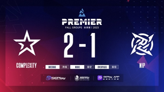 【CS:GO】BLAST秋季小組賽：新賽季新氣象！coL 2-1 NIP-第0張