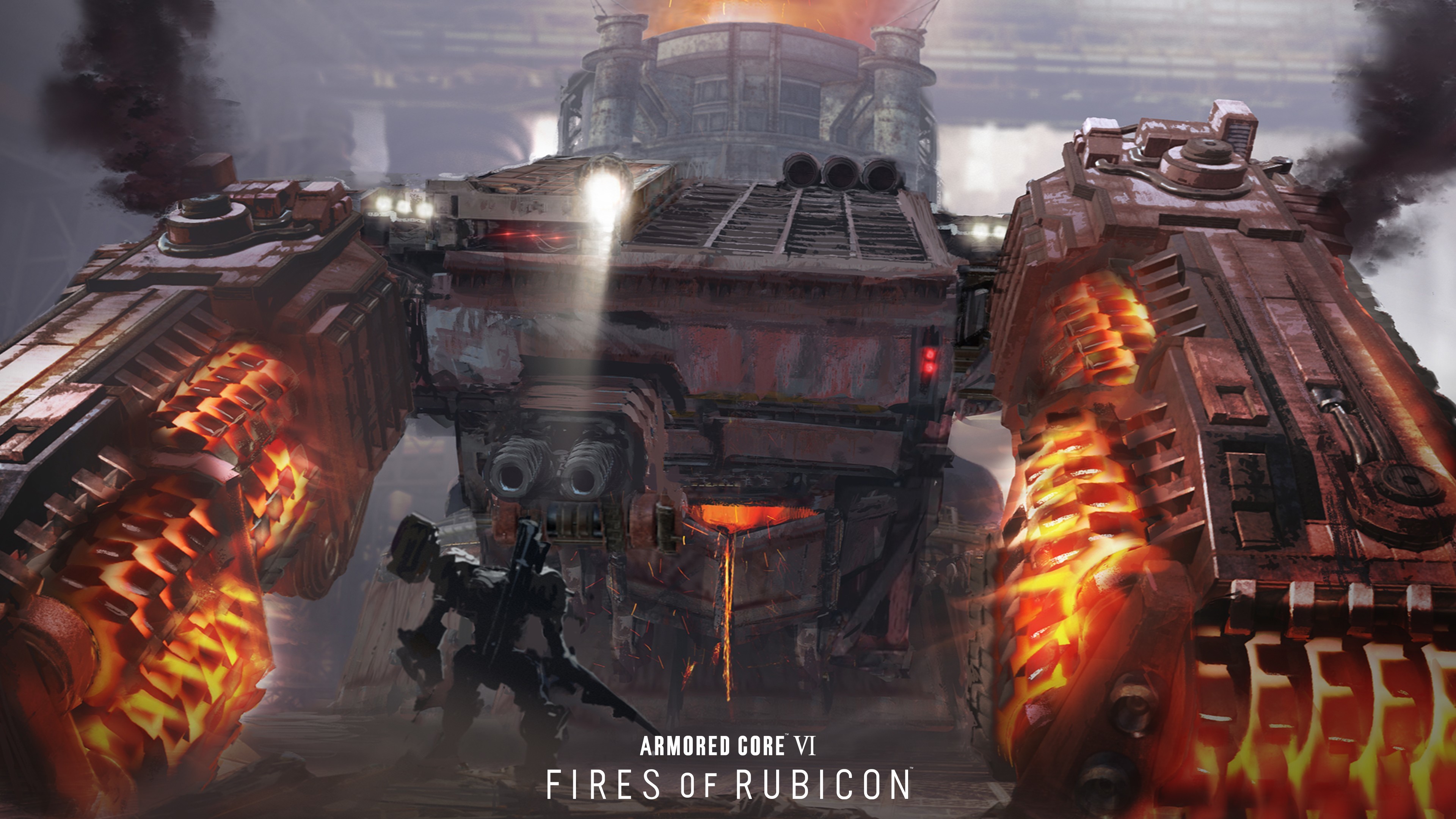 《装甲核心6》公布全新概念图：巨型机械BOSS-第1张