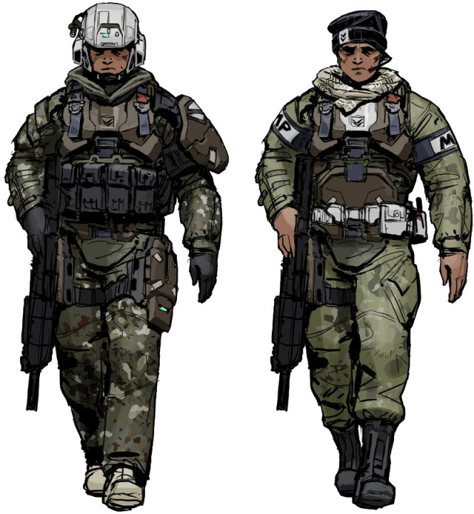 【HALO設定科普】UNSC陸軍作戰服 —— 陸軍的象徵-第5張