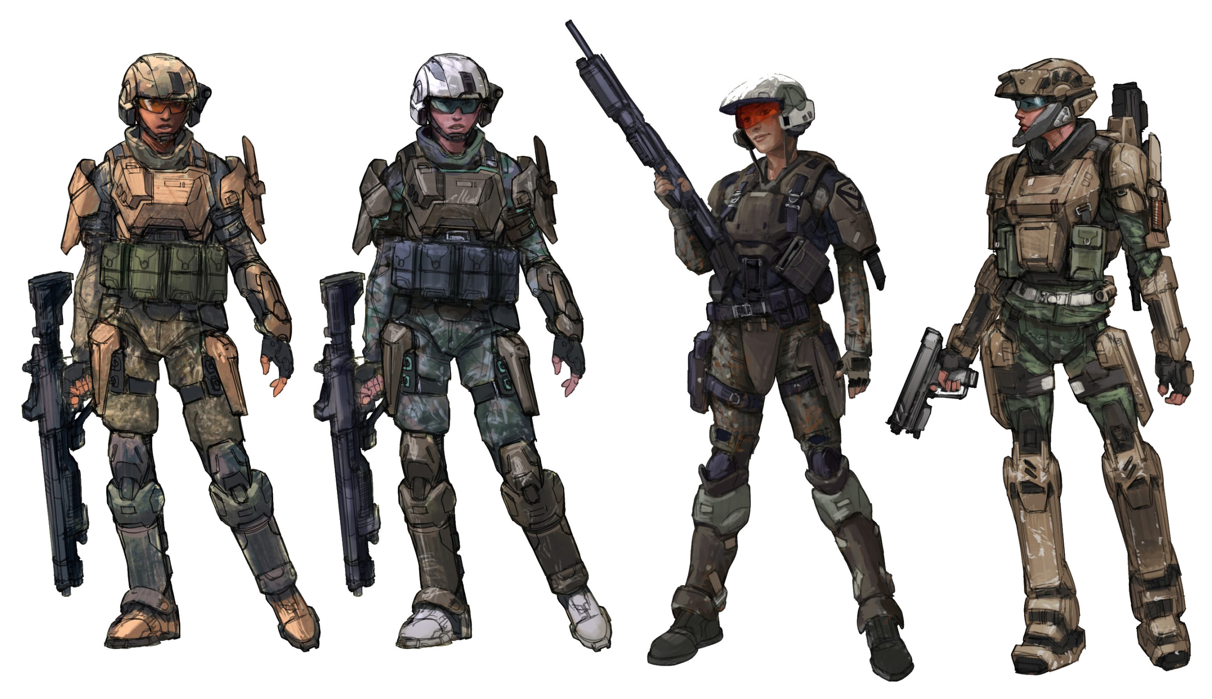 【HALO設定科普】UNSC陸軍作戰服 —— 陸軍的象徵-第6張