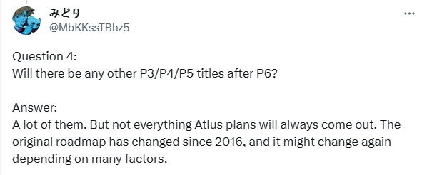 【PC遊戲】曝Atlus想做《女神異聞錄1/2》重製，有格鬥遊戲開發中-第4張