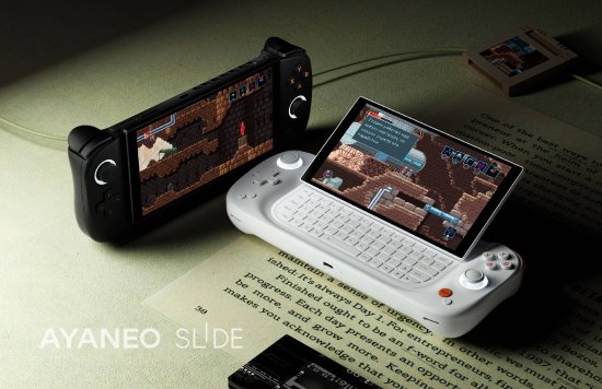 【PC游戏】诺基亚N97此刻灵魂附体!AYANEO公布全新滑盖Win掌机