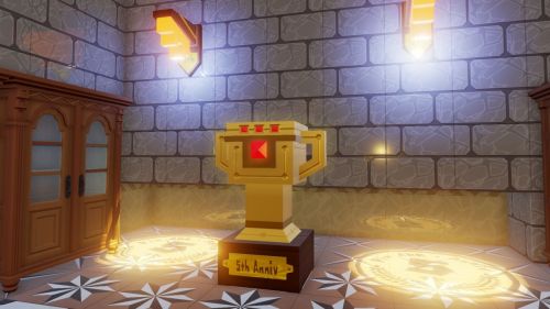 【PC游戏】像素沙盒《方块方舟》五周年版本，赢取灯具套装开启梦幻灯光秀-第1张