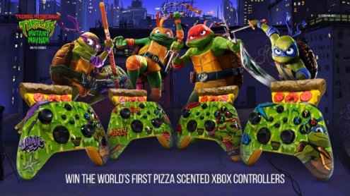 Xbox推出《忍者神龜》電影聯動手柄：有披薩味兒