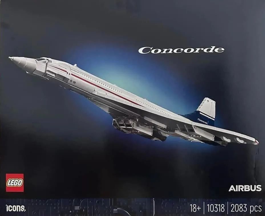 【周邊專區】超音速旅行！樂高ICONS系列10318協和式飛機首圖曝光-第0張
