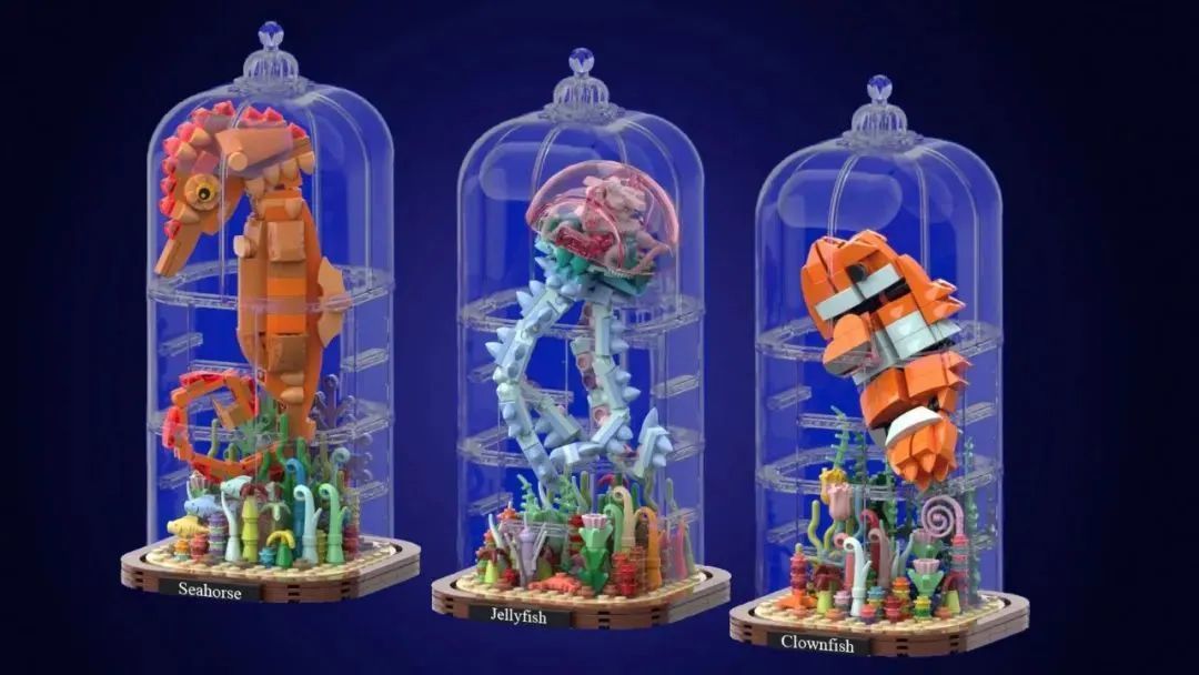 【周邊專區】在琉璃中游曳，樂高IDEAS作品《海洋生物》再次獲得萬票支持-第2張