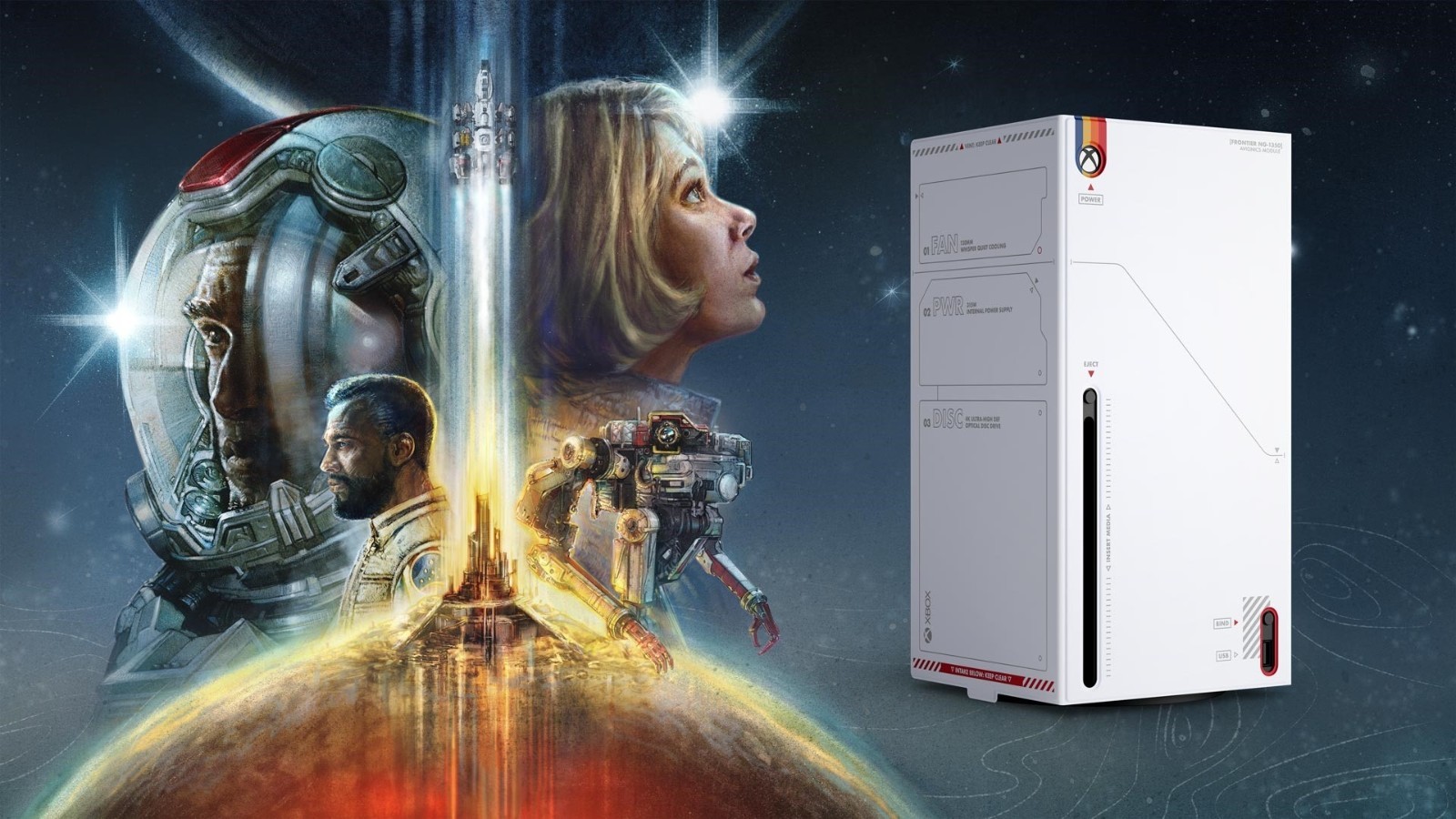 【主機遊戲】微軟推出《星空》定製版XSX主機外殼 售價49.99美元-第1張