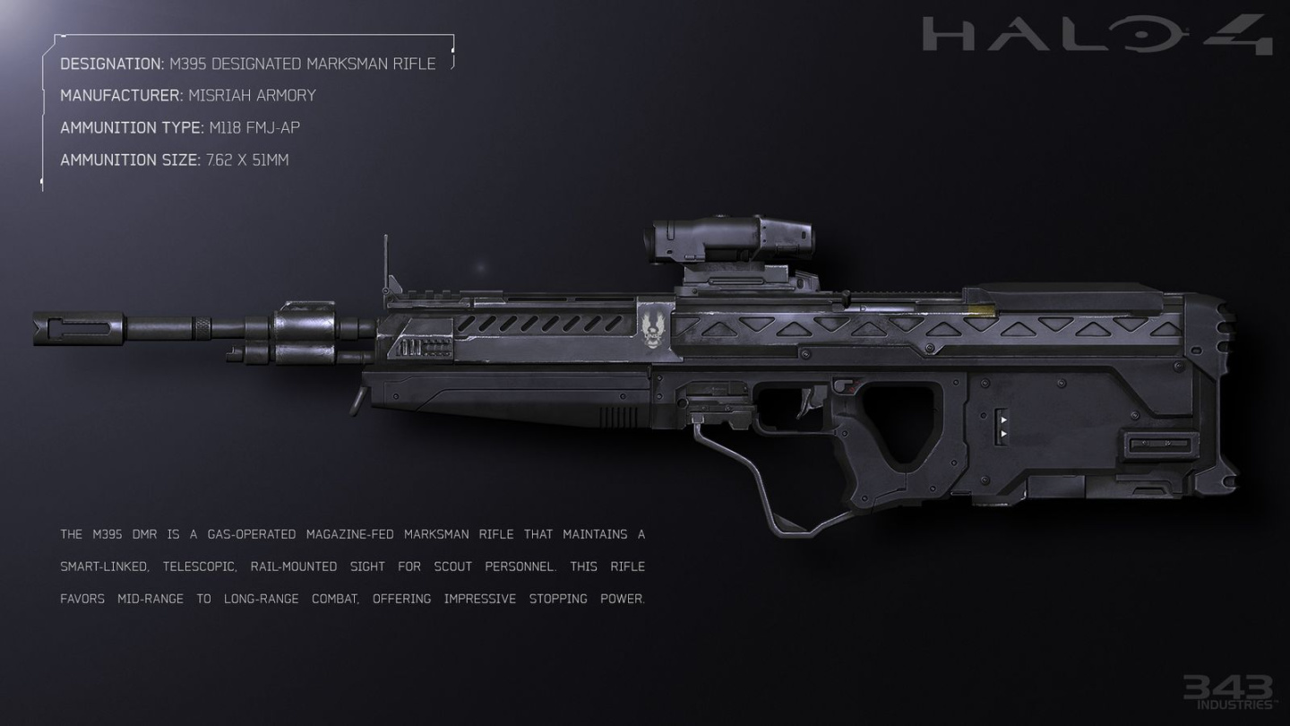 【HALO設定科普】M392/M395神射手步槍 —— 聆聽爆頭的歡呼聲吧-第49張