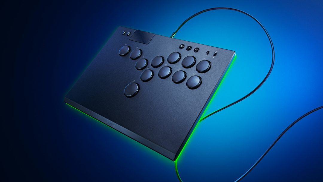 雷蛇首款格鬥遊戲純按鍵街機控制器Razer Kitsune發售