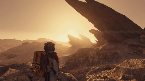 《星空》官推曬壯美落日圖 玩家稱讚遊戲處處是美景