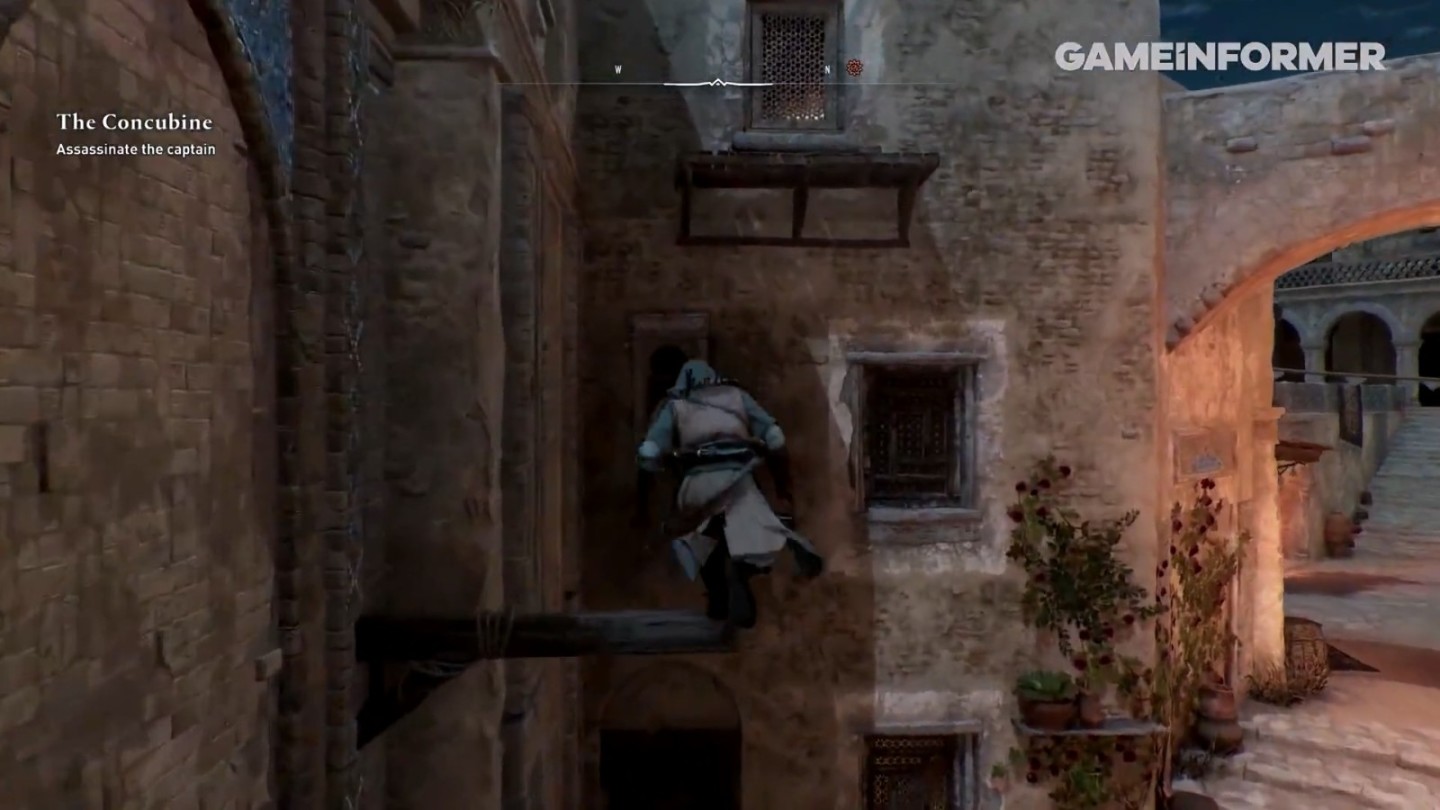 《刺客信条：幻景》实机片段 展示爬墙和跑酷-第0张