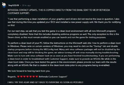 【PC游戏】玩家称玩《星空》致黑屏重启 B社回应：请关闭杀毒软件测试-第2张