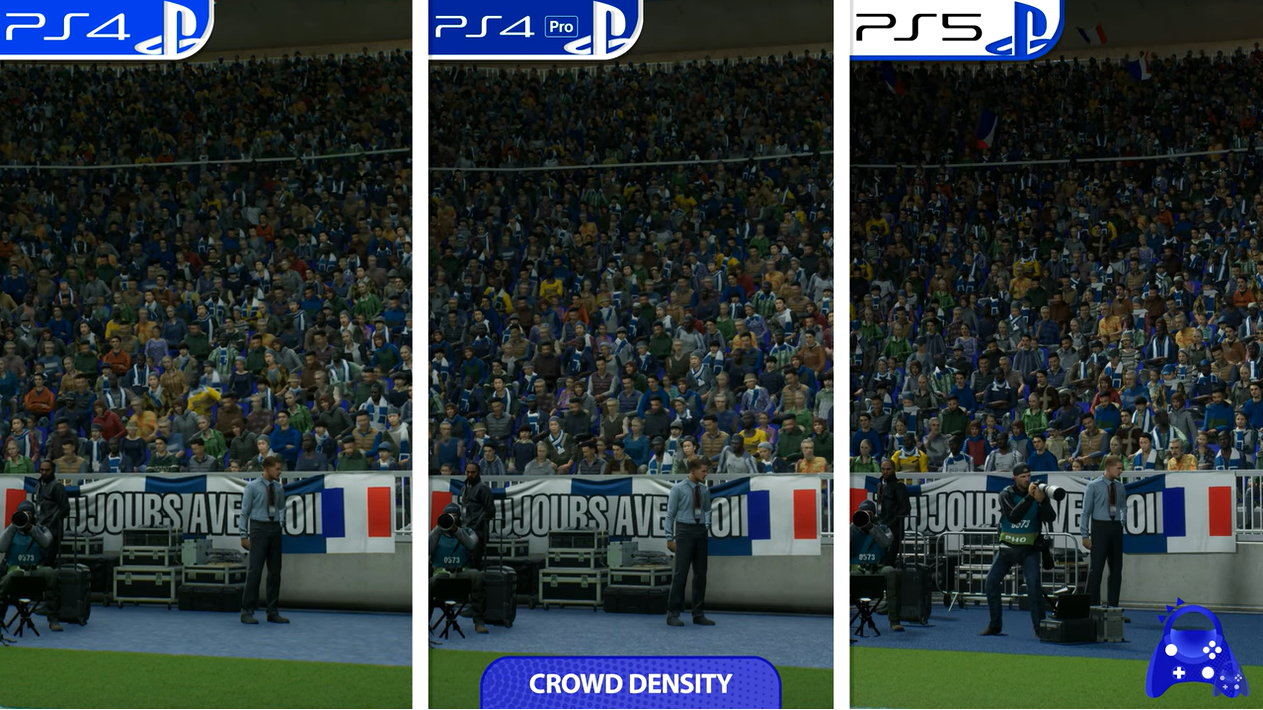 《实况足球2024》各版本图形对比，PS5版改进明显-第0张