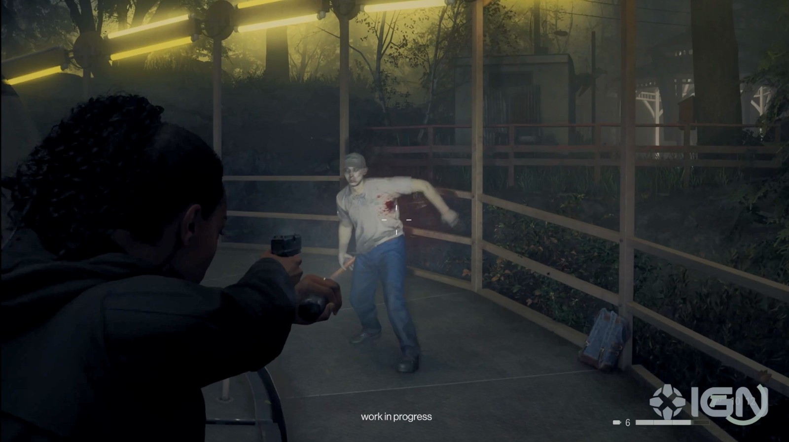 《心灵杀手2》新8分钟游玩视频 女探员持手电筒战斗-第3张