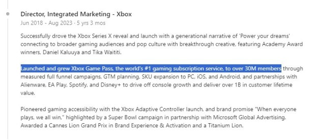 【主机游戏】2023年XGP订阅人数超过了3000万 但仍不及微软的预期-第0张