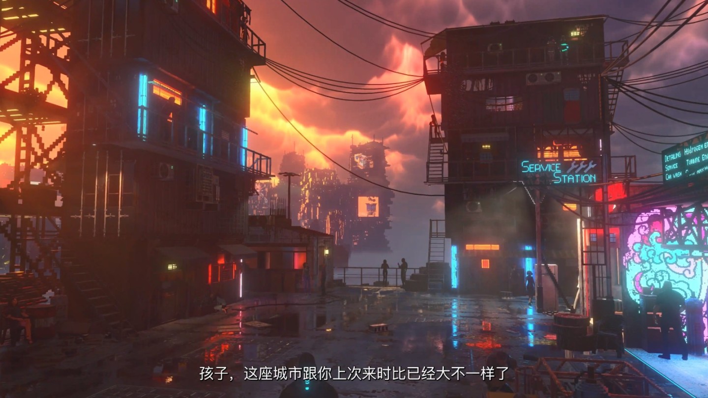 【PC游戏】TGS23：赛博朋克风生活模拟游戏《尼瓦利斯》公布预告