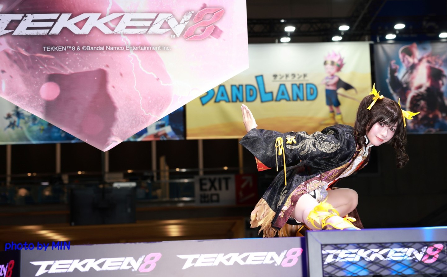 【PC游戏】TGS23《铁拳8》展台凌晓雨Cos 很漂亮还原度高-第3张