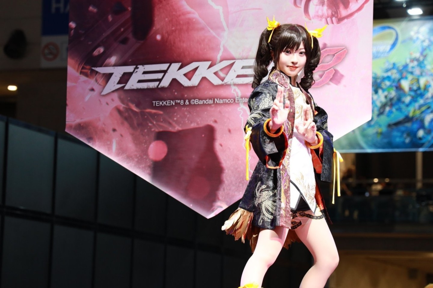 【PC游戏】TGS23《铁拳8》展台凌晓雨Cos 很漂亮还原度高-第1张