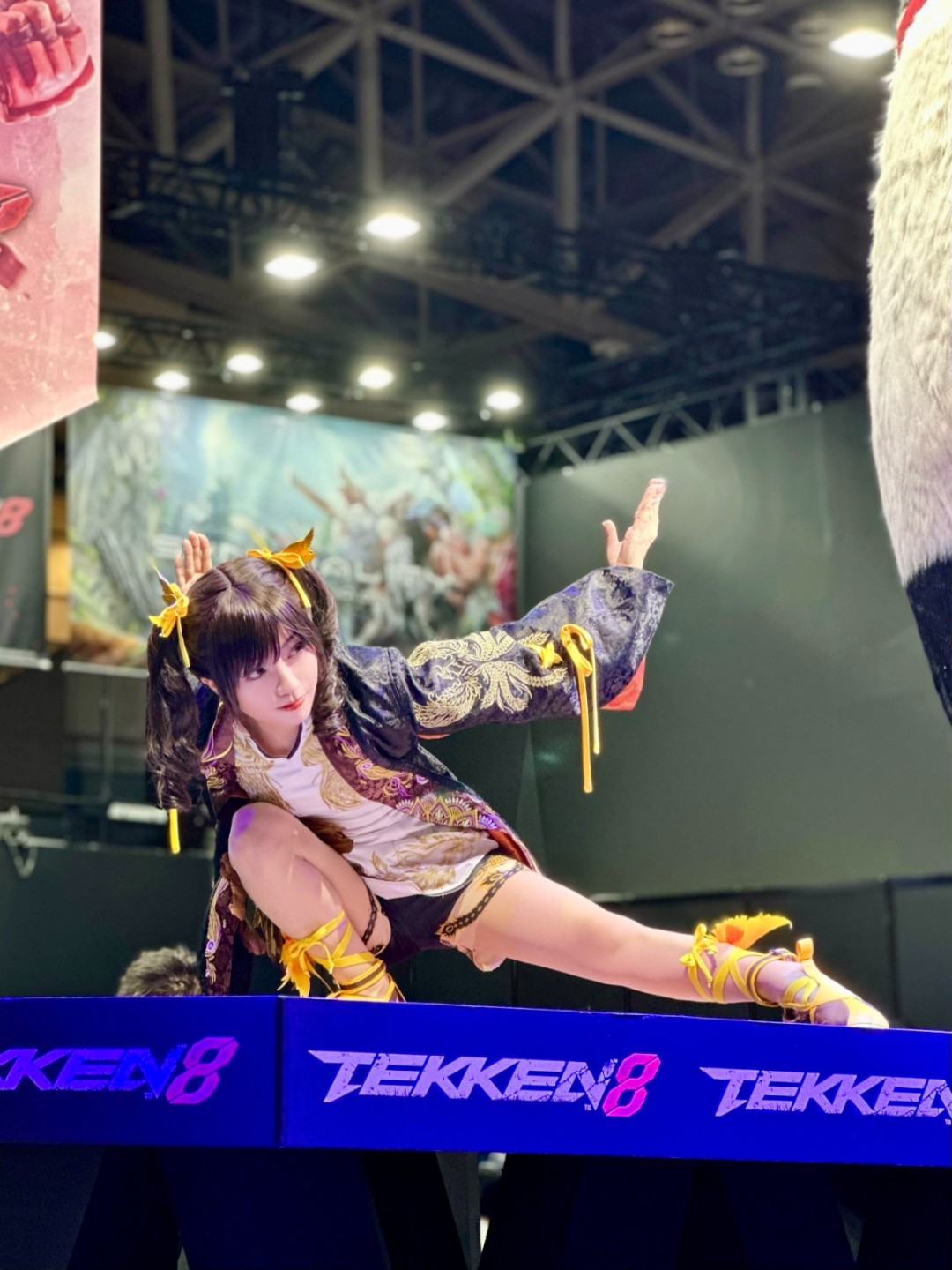 【PC游戏】TGS23《铁拳8》展台凌晓雨Cos 很漂亮还原度高-第4张