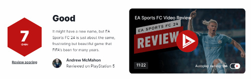 《EA FC 24》IGN 7分：名字變了 但內容還是老味道-第1張