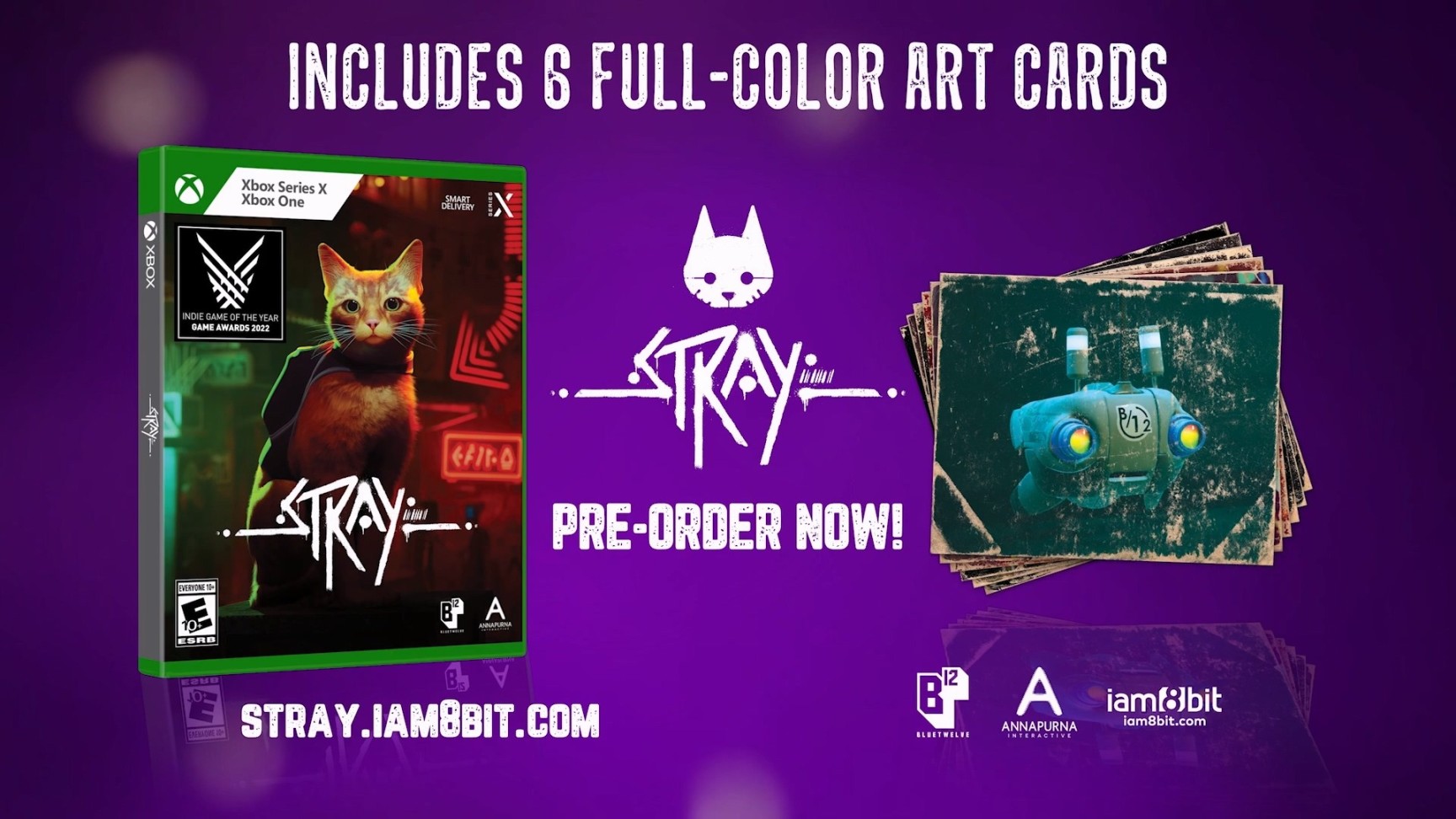 《Stray》Xbox實體版預告片公佈  購買贈送全綵藝術卡-第6張