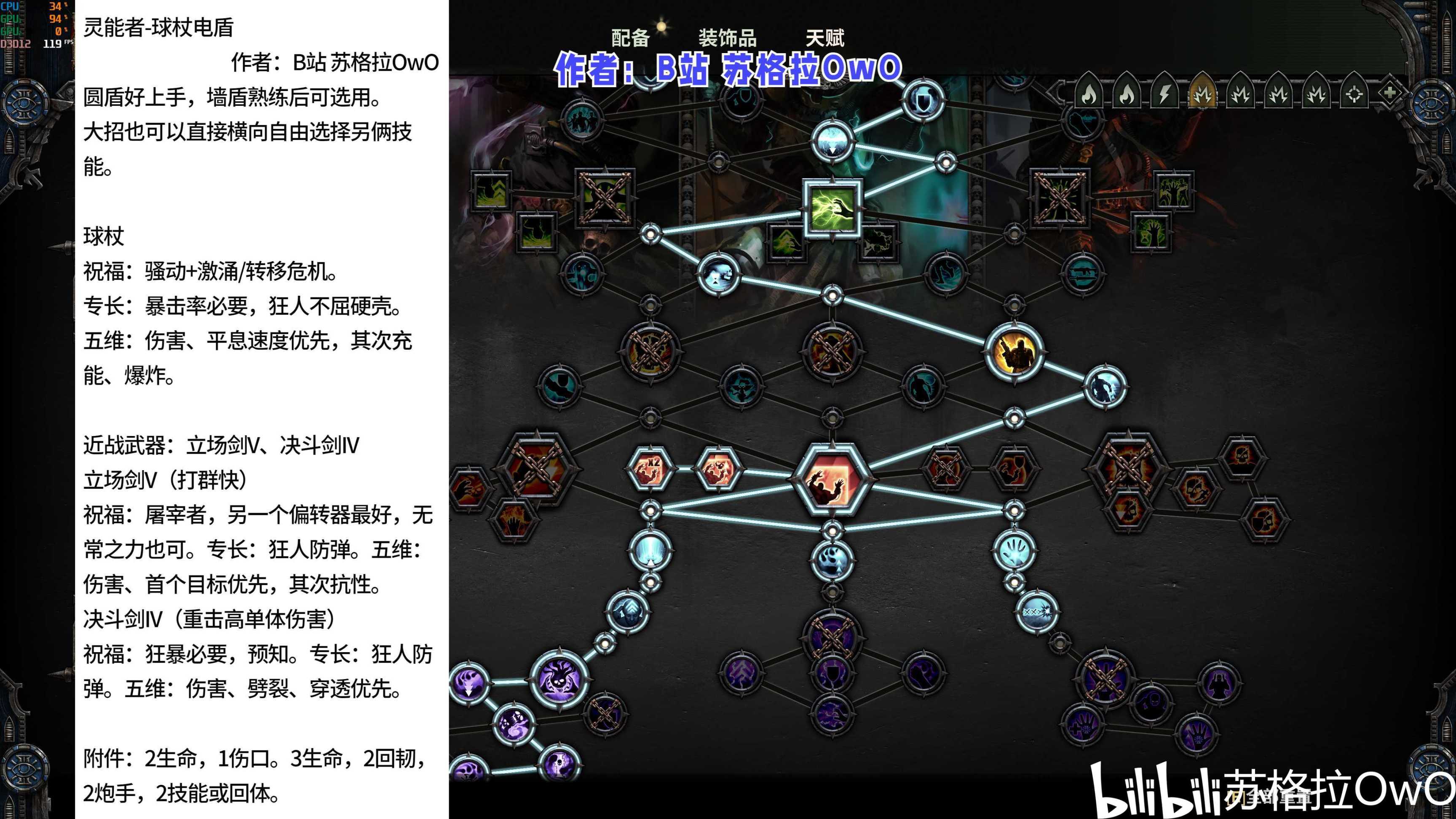 【战锤40K暗潮】灵能者攻略 玩法配装推荐 10.3天赋树全新版本-第2张