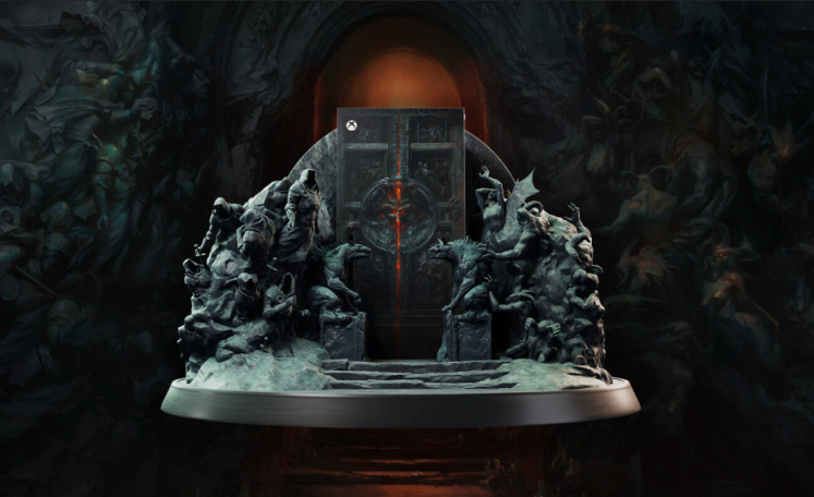 《暗黑破壞神4》定製版XSX主機：靈感來源於奧古斯特·羅丹作品-第1張