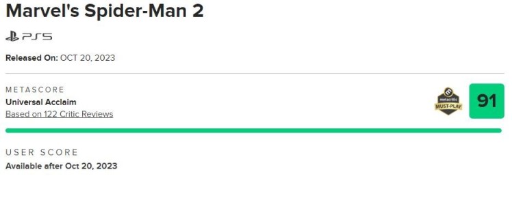 《漫威蜘蛛俠2》成為失眠組迄今為止最受好評的遊戲-第2張