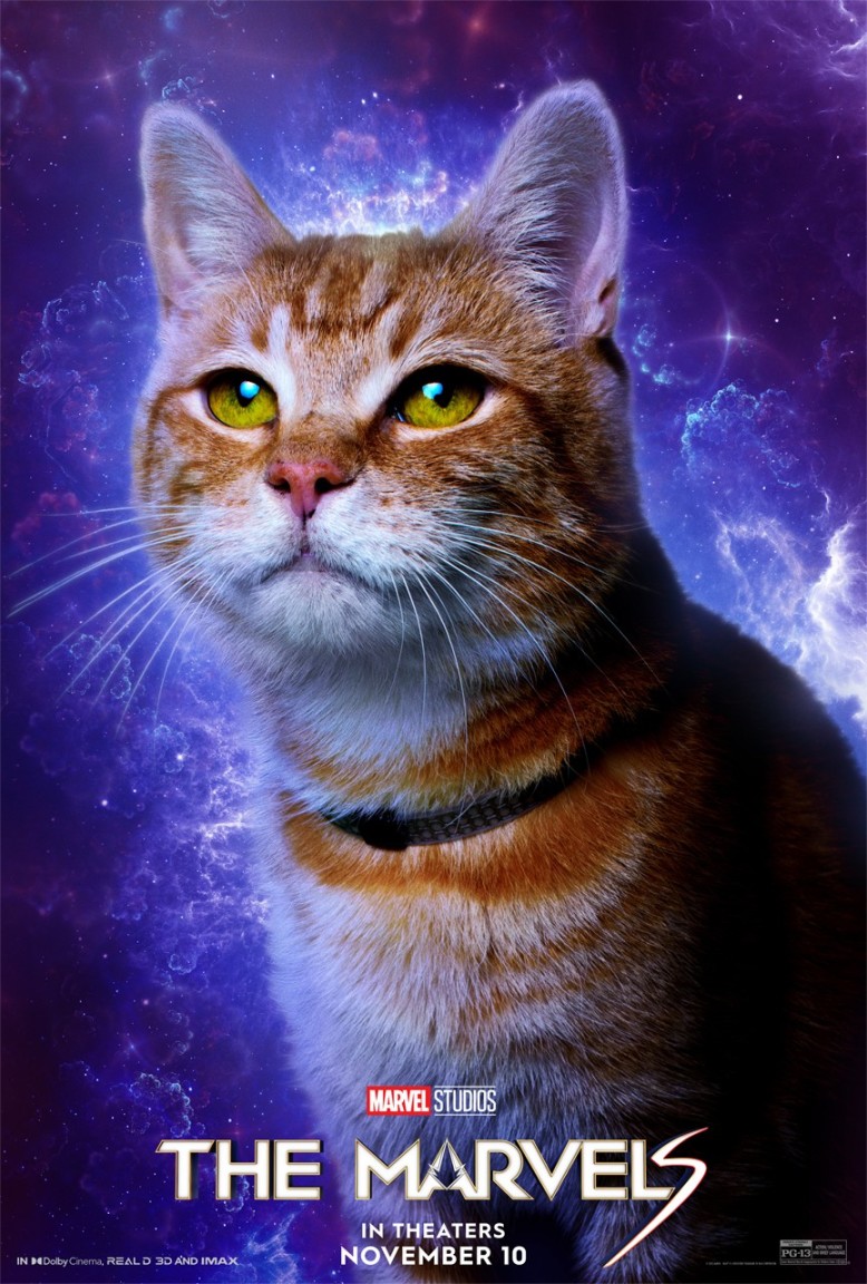 《惊奇队长2》角色新海报公布 可爱噬元兽亮相-第3张