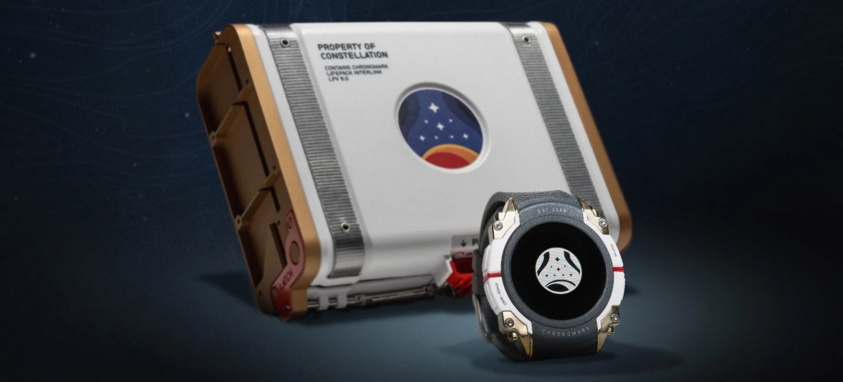 【PC游戏】有创意！玩家将《星空》收藏版手表盒改造成了游戏机-第1张